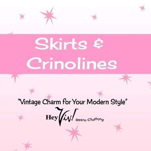 Skirts & Crinolines - Retro Pencil & Swing Skirts